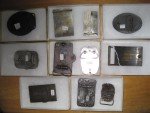 Set of 9 Vintage Western Belt Buckles