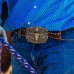 Vintage Western Longhorn Bull Belt Buckle
