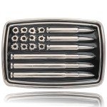 Western Vintage Bullet Flag Belt Buckle for Men & Women