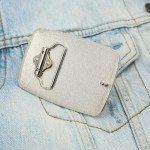 Western Vintage Bullet Flag Belt Buckle for Men & Women