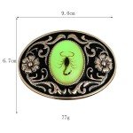 Western Cowboy Pattern Vintage Alloy Belt Buckle