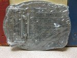 Vintage 1997 Hesston 50th Anniversary Belt Buckle