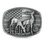Vintage Deer Belt Buckle for Men and Women