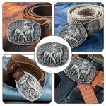 Vintage Deer Belt Buckle for Men and Women