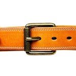 Heavy Duty Vintage Roller Belt Buckle - Bronze