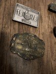 Lot of 7 Unique Vintage Belt Buckles