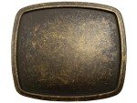 Rectangular Vintage Belt Buckle for 1-1/2" Straps