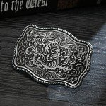 Vintage Western Cowboy Handmade Belt Buckle