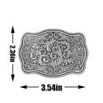 Vintage Western Cowboy Handmade Belt Buckle