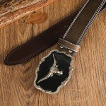 Big Bull Head Western Vintage Belt Buckle