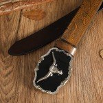 Big Bull Head Western Vintage Belt Buckle