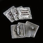 Funny Western Cowboy Metal Belt Buckle for Men