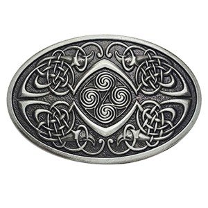 Celtic Knot Vintage Metal Belt Buckle 40mm