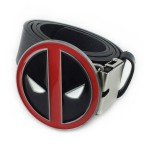 WesBuck Red Metal Vintage Belt Buckle