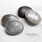 Floral Engraved Rope Edged Western Belt Buckle