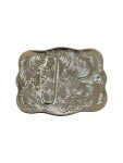 Vintage Virgin Mary Cowboy Belt Buckle
