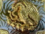 Mexican Emblem Western Belt Buckle - Large