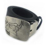 WesBuck Vintage Skull Metal Belt Buckle