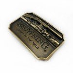 WesBuck Gun Metal Vintage Cowboy Belt Buckle