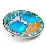 Vintage Tree of Life Western Belt Buckle