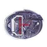 Vintage Celtic Knot Metal Belt Buckle for Men