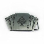 WesBuck Vintage Gamble Cards Belt Buckle