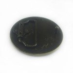 Round Blank Metal Vintage Belt Buckle - DIY Style