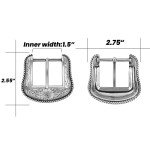 Vintage Silver Classic Belt Buckles for Everyone