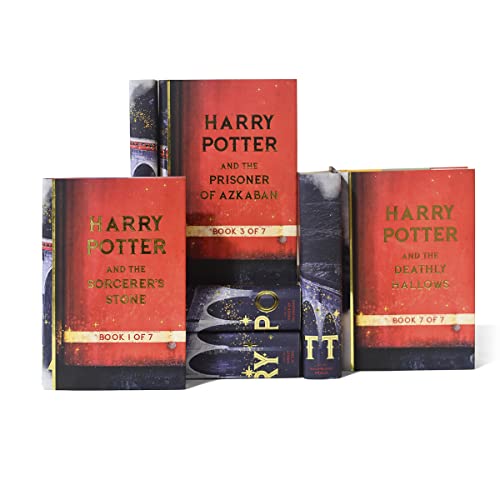 Harry Potter 7 Volume Boxed Set - Train Design