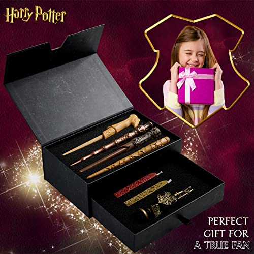 Harry Potter Writing Set with Wand and Seal