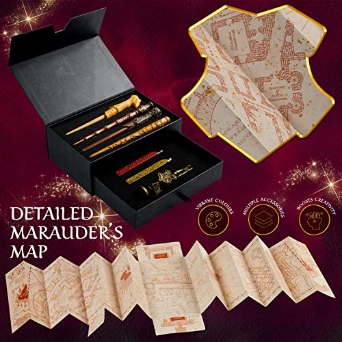 Harry Potter Writing Set with Wand and Seal