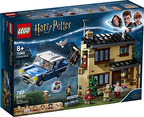 Harry Potter LEGO Set: 4 Privet Drive & Flying Car