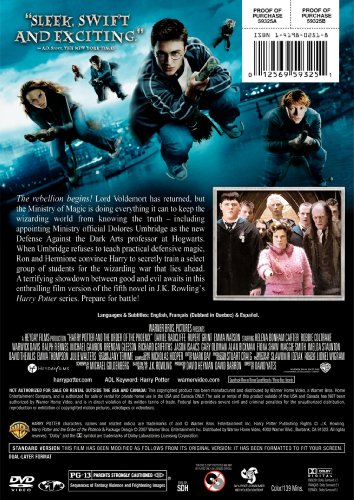 Phoenix Order: Harry Potter Film - Full-Screen Edition
