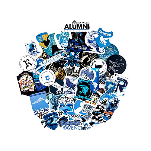 Ravenclaw Vinyl Stickers: Holographic, Waterproof - 60 Pack