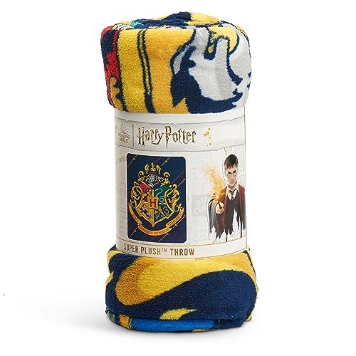Harry Potter House Pinstripes Micro Throw Blanket