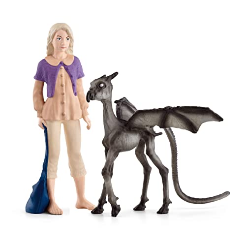Luna Lovegood & Baby Thestral Collectible Figurines