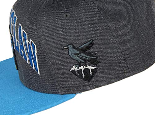 Ravenclaw House Crest Snapback Hat - Grey