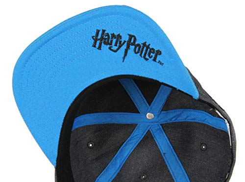 Ravenclaw House Crest Snapback Hat - Grey