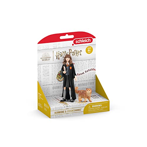 Hermione Granger & Crookshanks Collectible Figurines - Harry Potter