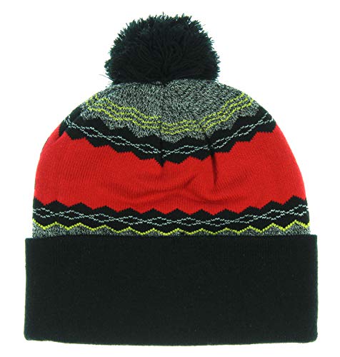 Gryffindor Cuff Pom Beanie - Black