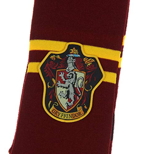 Gryffindor Patch Knit Scarf - Harry Potter Merch