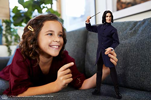 Harry Potter Snape Doll with Robes and Wand