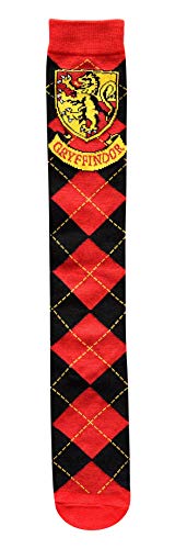 Harry Potter House Crests Argyle Knee High Socks