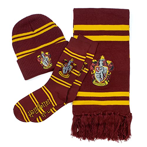 Harry Potter Gryffindor 3pc Winter Bundle Gift Set