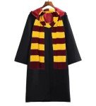 Harry Potter Hooded Robes with Scarf and Wand