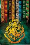 Harry Potter House Crests Wall Poster, 22.375" x 34