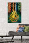 Harry Potter House Crests Wall Poster, 22.375" x 34