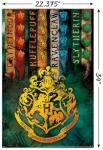 Harry Potter House Crests Wall Poster, 22.375" x 34