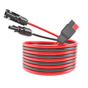 Kzfuli 6.6FT MC4 to Anderson Extension Cable