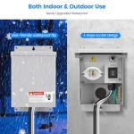 Briidea 15 Amp 120V Manual Transfer Switch